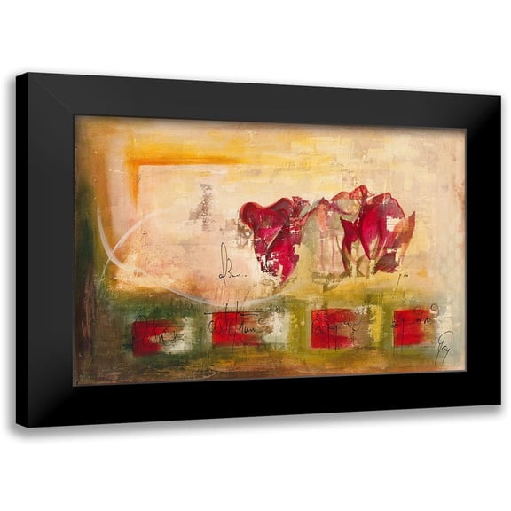 Leys, Gemma 14x11 Black Modern Framed Museum Art Print Titled - El amore