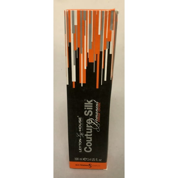 Leyton House Couture Silk Hair Color Crème 1.117 Extra ASH Matt Black 3.38 Oz