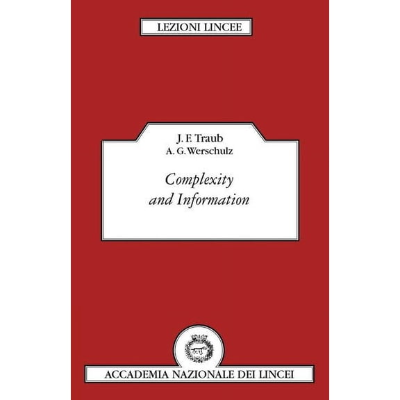 Lezioni Lincee Complexity and Information, (Paperback)