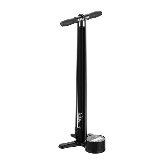 Lezyne Alloy Digital Floor Drive HV, Floor Pump, Presta Pro Head, Satin Black
