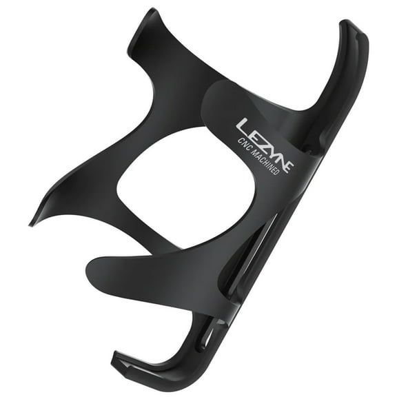 Lezyne CNC Cage Bottle Cage Aluminum, Bead Blast Black, 39g