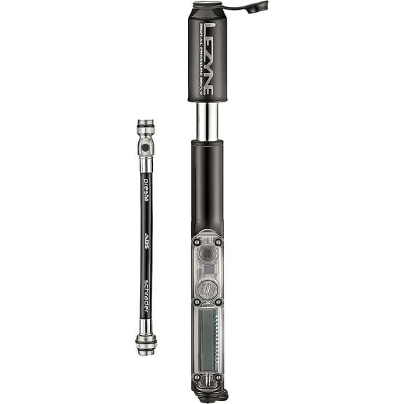Lezyne Digital Pressure Drive Bike Pump, Black, One Size