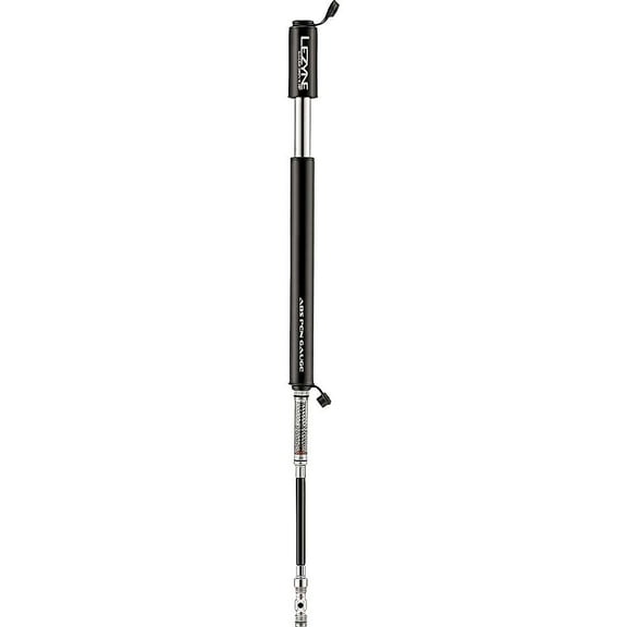 Lezyne Gauge Drive HP Frame Pump 120PSI Presta/Schrader Medium Black