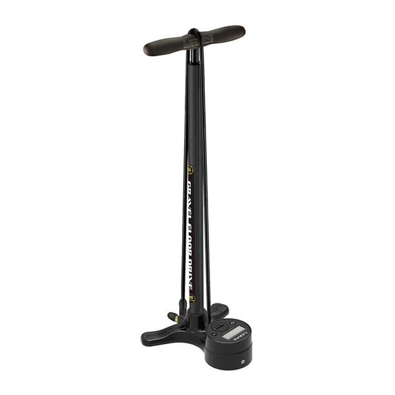 Lezyne Gravel Digital Drive Floor Pump, Matte Black