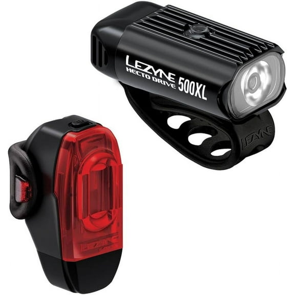 Lezyne Hecto Drive 500XL / Ktv Drive+ Pair Light Set