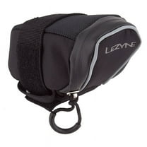 Lezyne Micro Caddy-S Road Seat Bag Black Woven Nylon Tucks Underneath Saddle