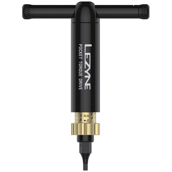 Lezyne Pocket Torque Drive Torque Wrench, : 1/4'' Hex, : Metric, : 2.5, 3, 4, 5, T20, T25