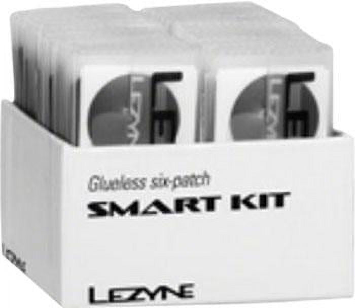 Lezyne Lever Bike Puncture Repair Kit - Compact Patch Kit With Tools, Black
