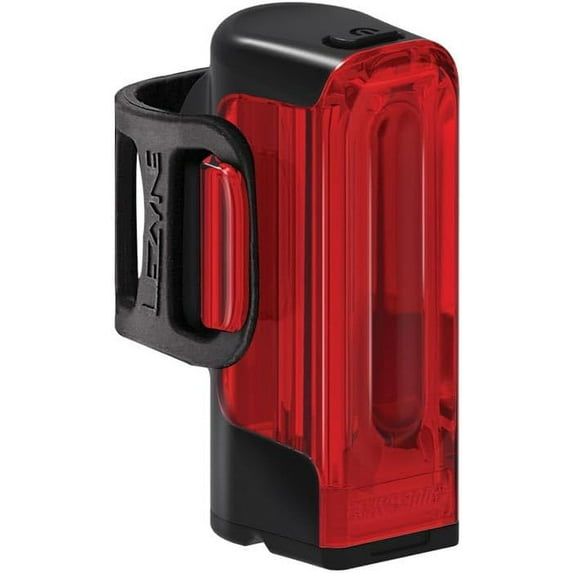Lezyne Strip Drive Pro 400+ Light, Rear, Black