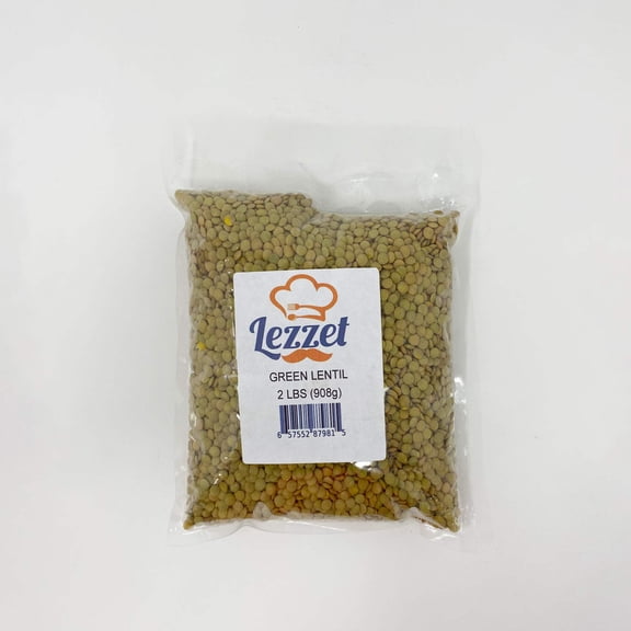 Lezzet green lentils 2lb