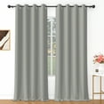 thumbnail image 1 of Lfeey Blackout Curtain, Room Darkening Drapes,Light Gray, 42x63 inch, 2 Panels, 1 of 6