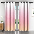 thumbnail image 1 of Lfeey Blackout Curtains for Living Room/Bedroom, Room Darkening Grommet Drapes, Light Pink, 42x72 inches, Set of 2, 1 of 6
