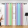 thumbnail image 1 of Lfeey Curtains 84 inch Length 2 Panel Set, Room Darkening, Mix Color, 1 of 6