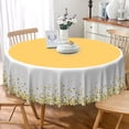thumbnail image 1 of Lfeey Glitter Round Tablecloths for Wedding New Year's Party Camping Table Decorations, 70 Inch, 1 of 6