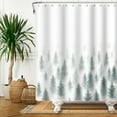 thumbnail image 1 of Lfeey Pine Forest Shower Curtain, Natural Landscape Bathroom Waterproof Shower Curtain with 14 Hooks, 72x84 inch, 1 of 5