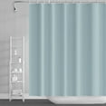 thumbnail image 1 of Lfeey Shower Curtain Waterproof Fabric, Bathroom Decorative Curtains with 12 Hooks, Light Blue, 72"x72", 1 of 5
