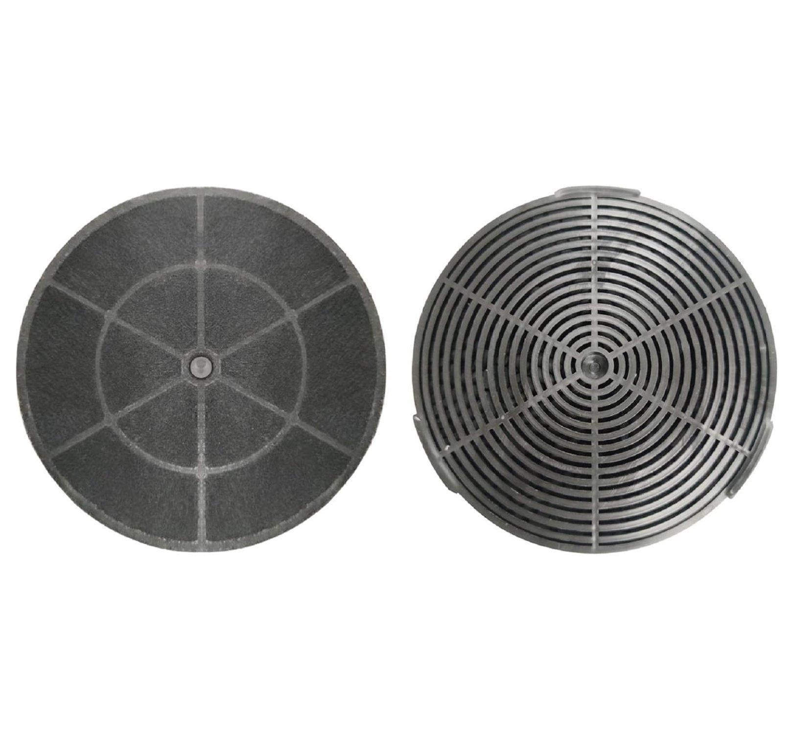 LfucQd Carbon/Charcoal Filters (set of 2) for Ductless/Ventless Option ...