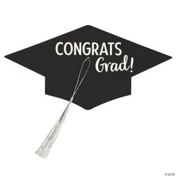 Lg 3D Mortarboard Decoration - Party Decor - 1 Piece