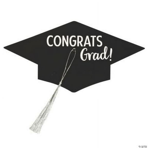 Lg 3D Mortarboard Decoration - Party Decor - 1 Piece
