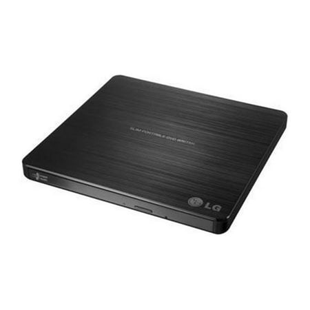 LG - 24x Write/24x Rewrite/24x Read CD - 8x Write DVD External USB 2.0 DVD-Writer Drive - Multi