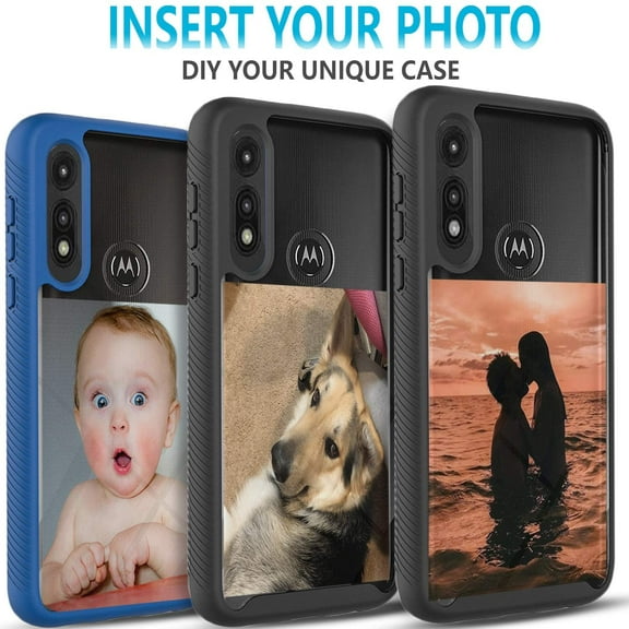 Lg Journey LTE Case, Transparent Drop Proof Cover (Black)