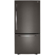 Lg Lrdcs2603 33 Wide 25.5 Cu. Ft. Energy Star Rated Bottom Freezer Refrigerator -