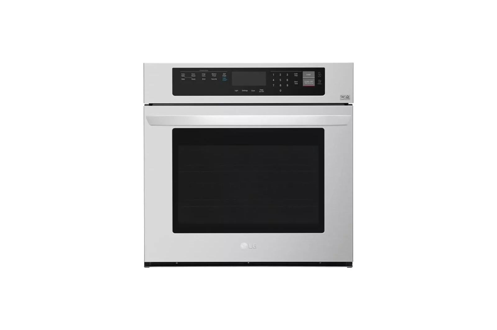 Lg Lws3063 30" Wide 4.7 Cu. Ft. Electric Single Wall Oven Stainless