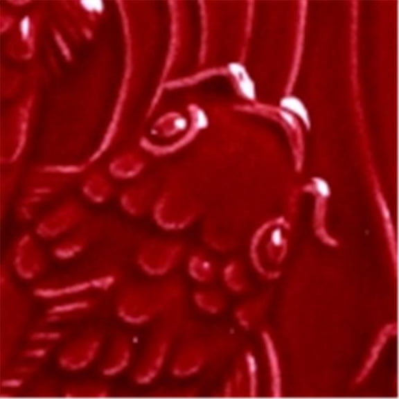 Lg Non-Toxic Gloss Glaze- 1 Pint- Intense Red
