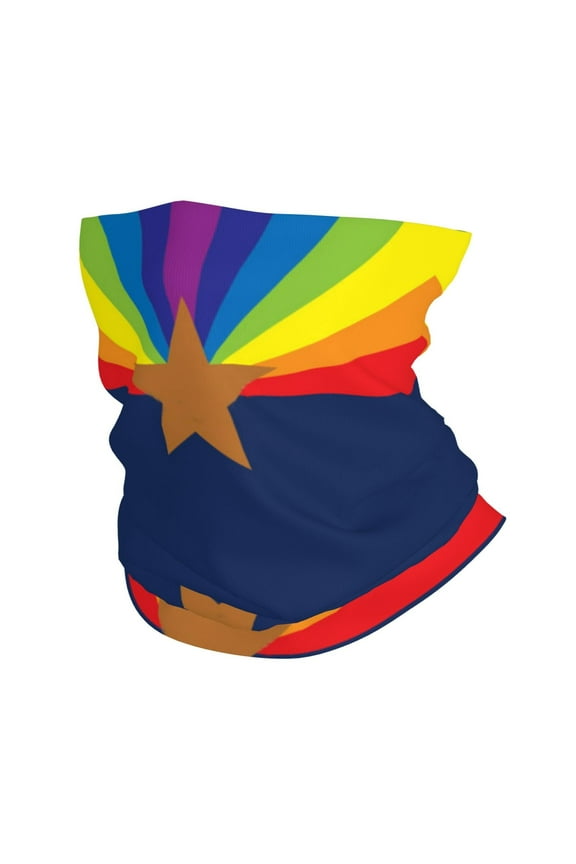 Lgbt Arizona Flag Gay Pride Face Mask Bandanas Neck Gaiter Headwear Magic Scarf Headband For Dust Sun Wind