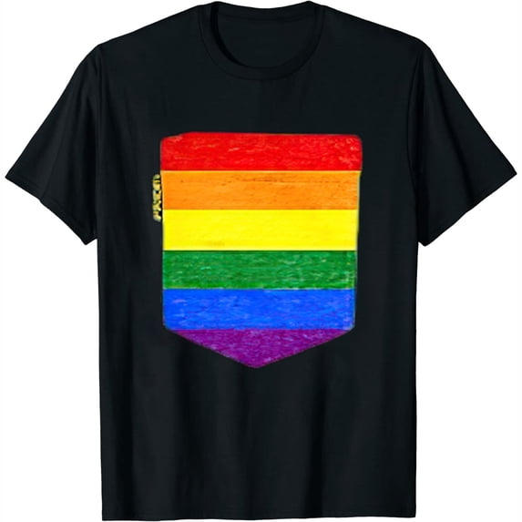 Lgbt Flag Rainbow Pride Gay Lesbian Flags Couple Men Women Premium T-Shirt Black Large