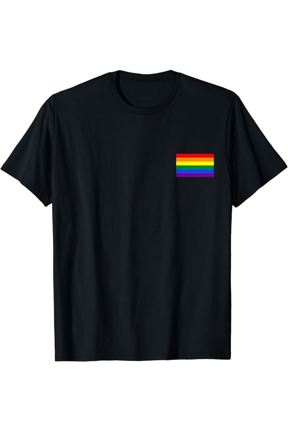 Lgbt Flag Rainbow Pride Gay Lesbian Flags Couple Men Women T-Shirt