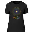 thumbnail image 1 of Lgbt More Love Centered Heart T-Shirt Women -Image by Shutterstock, Female x-Large, 1 of 2