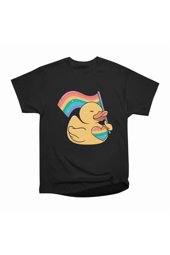 Lgbt Rubber Duck T-Shirt Tee Gift For Him Merch For Her Apparel For Friend
