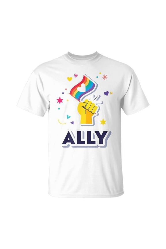 Lgbtq Ally Proud Ally Gay Pride TShirt
