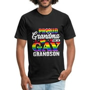 Lgbtq Granny Design For Granny Fitted Cotton / Poly T-Shirt