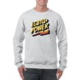 thumbnail image 1 of Lgbtq+ Power Golden Banner Sweatshirt Men -Smartprints Designs, Male Small, 1 of 4