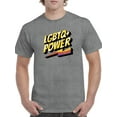 thumbnail image 1 of Lgbtq+ Power T-Shirt Men -Smartprints Designs, Male 3X-Large, 1 of 4