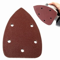 Lggsban Grit Mouse Detail Sander Sandpaper 5 Hole Mouse Sandpaper Hook and Loop Sander Pads Sanding Sheets for 140mm Sanding Machine,Paper,3.54×5.51 inch,1PC