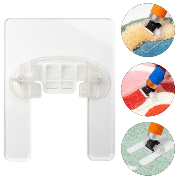 Lggsban Shearing Guide for Carpet Trimmer to Keep Your Rug Surface Uniform, Acrylic Shearing Guide for Rug Tufting Suitable for Carpet Trimmer Only,ABS,Clear,1PC