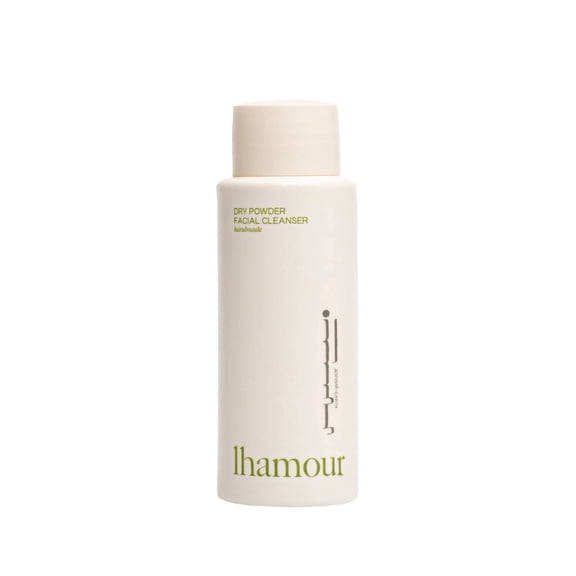 Lhamour Natural Dry Powder Travel Cleanser, Deep Cleansing & Gentle Nourishment, 2.22 oz
