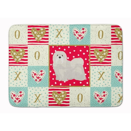 Lhasa Apso #2 Love Machine Washable Memory Foam Mat