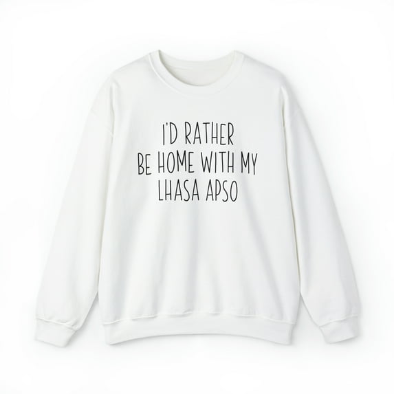 Lhasa Apso Dog Mom Mothers Day Sweatshirt, Gifts, Crewneck