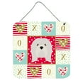 thumbnail image 1 of Lhasa Apso Love Wall or Door Hanging Prints Red, 1 of 1