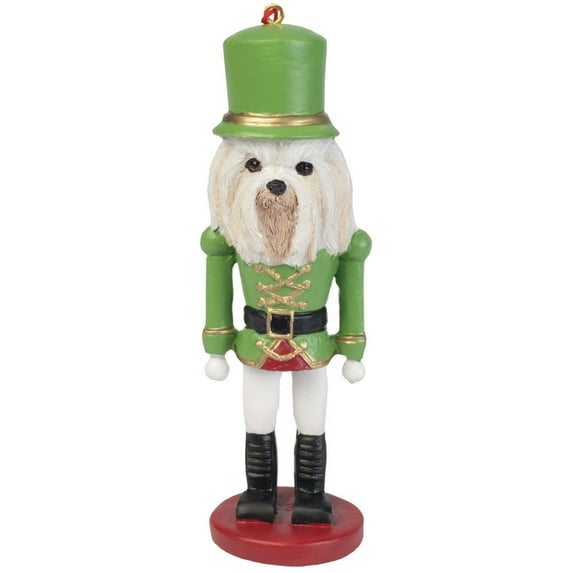 Lhasa Apso Nutcracker Christmas Ornament