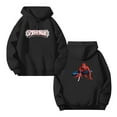 thumbnail image 1 of Lheaggik Anime Spider Web Hoodie Cartoon Hero Graphic Long Sleeve Streetwear Women Men Hooded Sweatshirt Funny Clothes S, 1 of 5