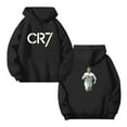 thumbnail image 1 of Lheaggik C Ronaldo Hoodie Soccer Star Graphic Long Sleeve Streetwear Women Men Hooded Sweatshirt Funny Clothes XL, 1 of 5