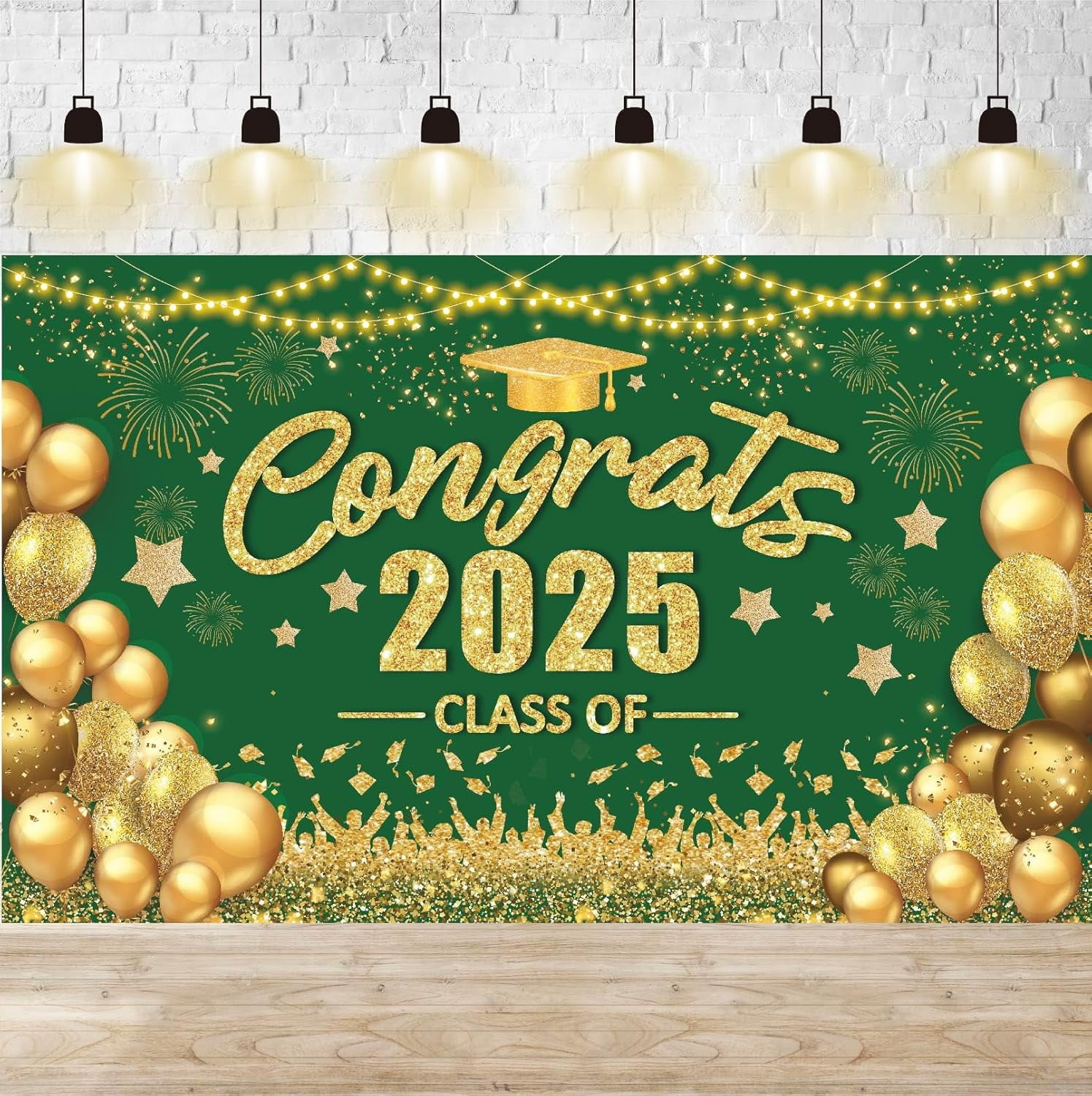 Lheaggik Class of 2025 Banner Congrats Graduation Decorations - Large ...