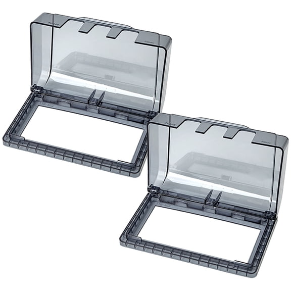 Lhio  2 Pcs Outlet Protectors Household Waterproof Socket Box