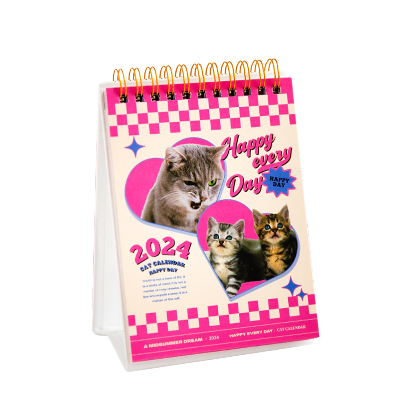 Lhked 2024 Calendar 2024 Calendar Cute Tearable Desktop Notes Calendar