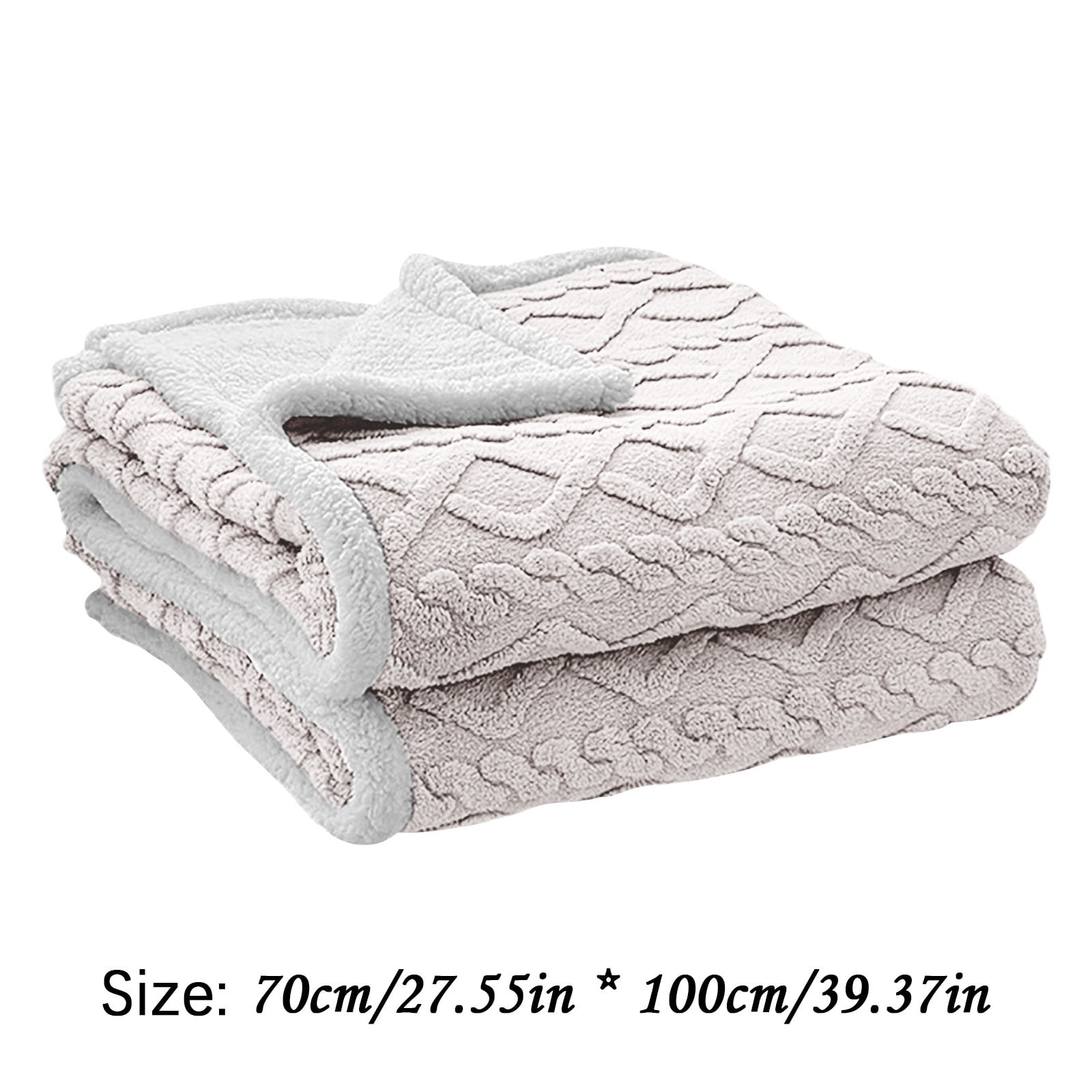 Lhked Throw Blanket on Clearance 70x100cmcm Tafu Cashmere Lamb Plush